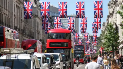 Getty Images Traffic on Regent Street