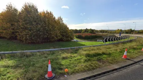 Google Bonnie Prince roundabout