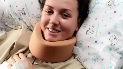 Sophie Wilson Sophie Wilson in hospital in Thailand