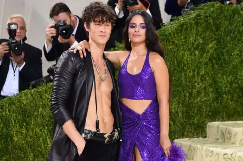 Getty Images Shawn Mendes and Camila Cabello