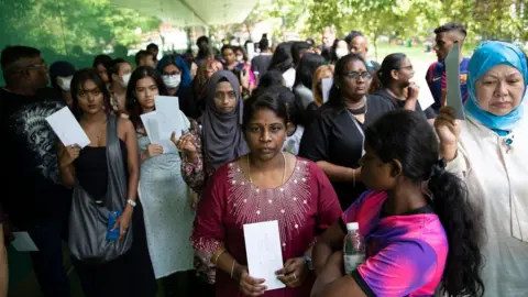 EPA Family of Tangaraju Suppiah, Singapore death row convict, hold letter appealing for clemency