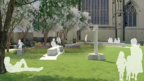 Other Artist impression of how College Green will look