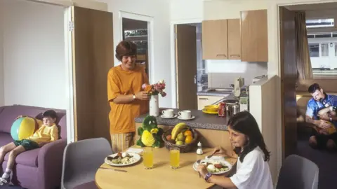 Getty Images Butlin's chalet 1987