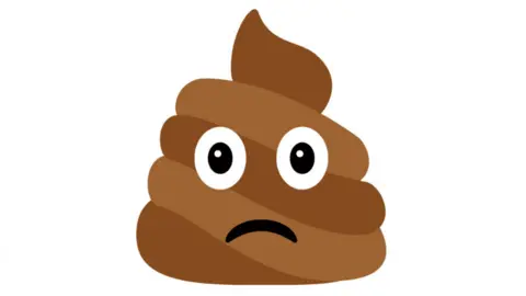 Getty Images Sad poo emoji