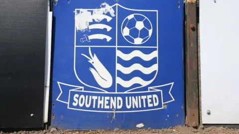 Rex Features Southend United badge