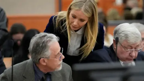 Reuters Gwyneth Paltrow speaks to Terry Sanderson