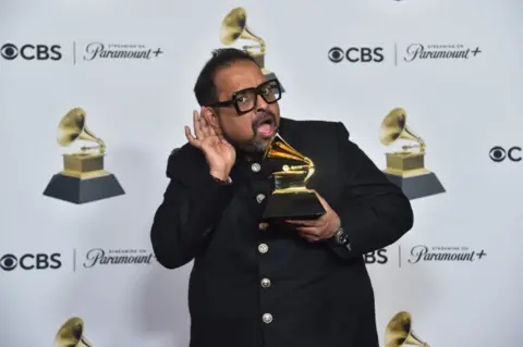 Getty Images Shankar Mahadevan of the band Shakti