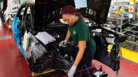 Getty Images US car worker