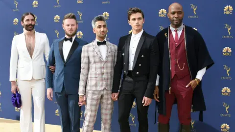 Getty Images Queer Eye cast at the Emmys