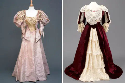 Hull Museums Two dresses from Madame Clapham's salon