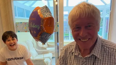 Family photo John Grainger and his grandson