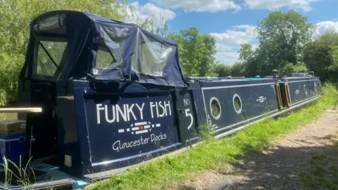 Colin Clayton Canal boat