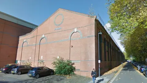 Google Aida Bliss factory in City Road, Derby