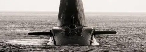 Getty Images Royal Navy hunter killer submarine