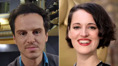 BBC/Getty Andrew Scott and Phoebe Waller-Bridge