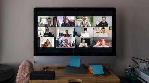 SolStock/Getty Images A video conference call