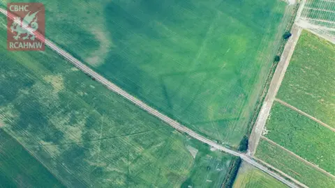 RCAHMW A newly-discovered Iron Age farmstead in coastal Ceredigion