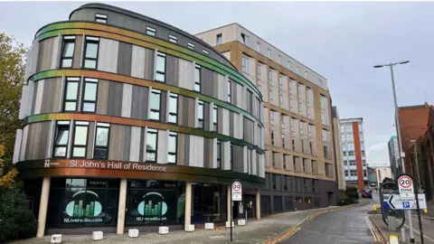 Steve Hubbard/BBC St John's Hall of residence