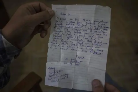 Abid Bhat The letter