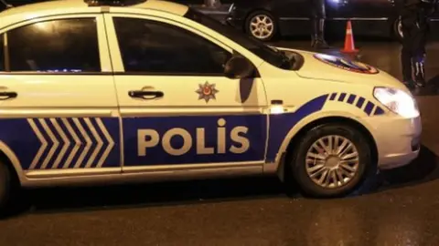 Getty Images File pic of Turkish police car