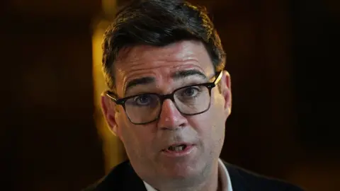 PA Media Greater Manchester mayor Andy Burnham