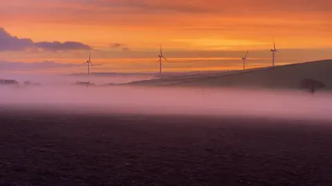 Richie Watts view from Den Brook Wind Farm North Tawton