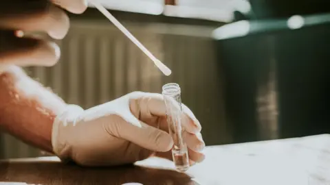 Getty Images Swab Covid