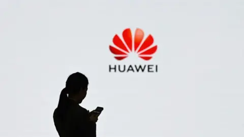 Getty Images Huawei is one of a handful of Chinese tech firms targeted by Donald Trump.