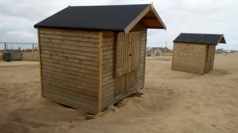 Sutton on Sea Beachcare Beach huts