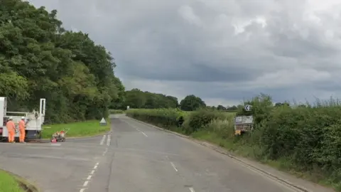 Junction of B5013 and B5014 near Abbots Bromley