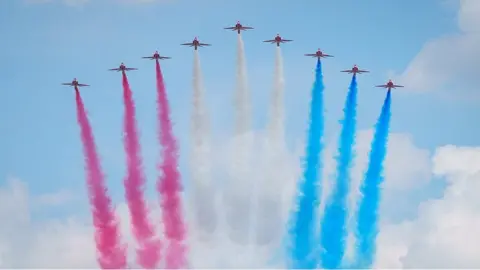 PA Media Red Arrows