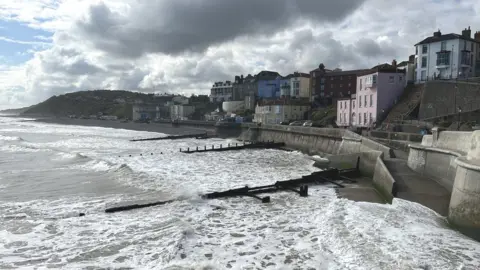 Martin Barber/BBC House along the coastline in Cromer