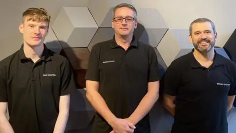 Bang and Olufsen Bang and Olufsen Exeter's Matthew Dibley and team