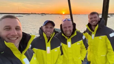 Strokes4Blokes Mike Keith, Daniel Vacassin, Jean-Claude Vacassin and Jack Fleckney