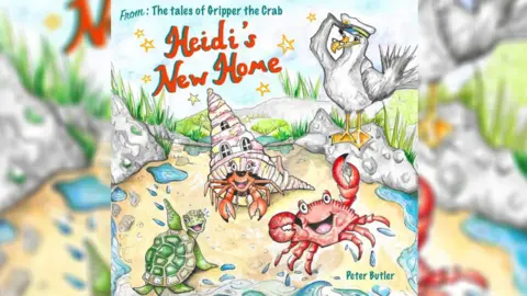 Kathryn Pow Heidi's New Home book cover, by Peter Butler