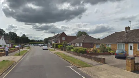 Buckland Avenue near crime scene