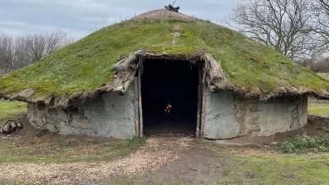 Ben Schofield/BBC Roundhouse at Flag Fen