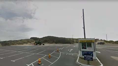Google Camber Sands Central car park