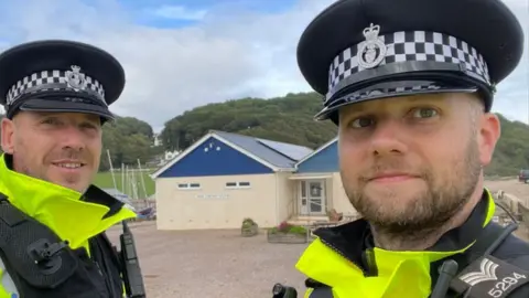 Devon & Cornwall Police Police officers in Seaton