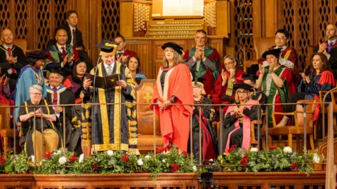 University of Bristol Alex Ardalan-Raikes at the ceremony