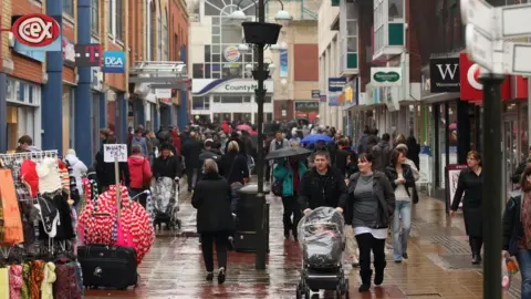 Oli Scarff Crawley town centre