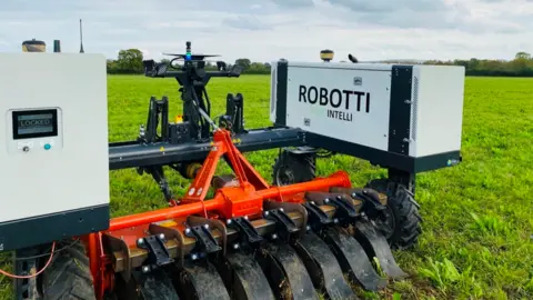 AgroIntelli AgroIntelli's Robotti farm robot