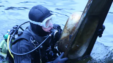 NARC Narc diver with kitchen sink