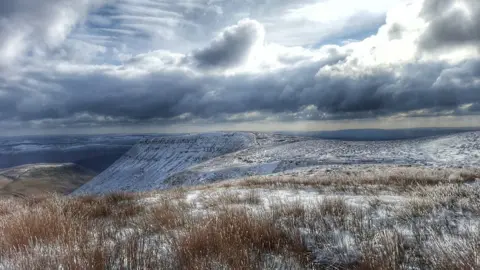 Alison Lucas  Snowy Brecon Beacons