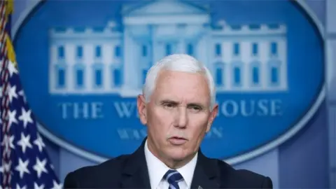 Reuters Vice-president Mike Pence