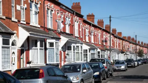 Getty Images Terraced houses