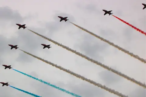 Tendring District Council The RAF Red Arrows in Clacton