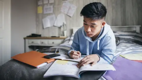 Getty Images Pupil working