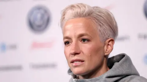 Getty Images US footballer Megan Rapinoe