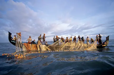 Getty Images Kerala fishing community